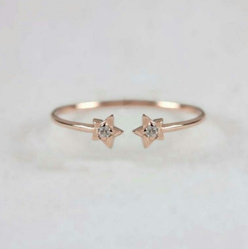 Naturel diamant bague étoile - naturel,