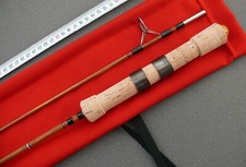 Canne à pêche Lancer leger Bambou Refendu truite pêche leurre au moulinet