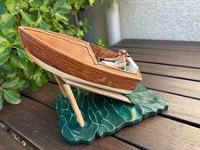 Lara Croft en bateau à Venise Atlas Tomb Raider HS10 (à restaurer / pièces détac