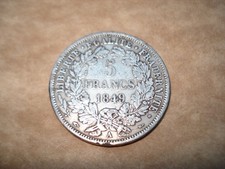 Pièce 5 Francs 1849 A Cérès