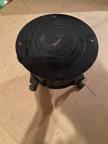 Poêle bois ancien vintage - à,