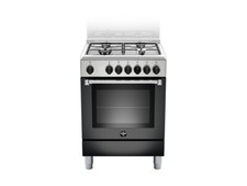 LA GERMANIA AMN664ENEV Cuisine 4 Feux Four Électrique MULTI.5 Noir 60CM A