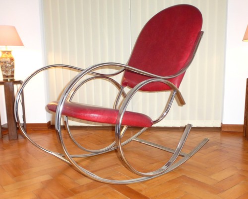 Fauteuil bascule rare - bascule,