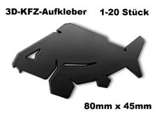 Carpe Autocollant - 3D - Sticker pour Auto Seau Coffre à Pêche Bateau -