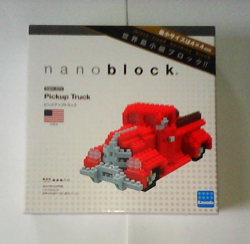 Nanoblock pickup truck 320 - pickup,