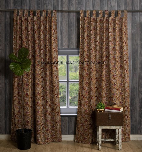 Rideaux fenêtre paisley - rideaux,