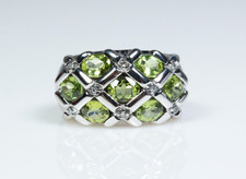 375 Or - Bague De Cocktail