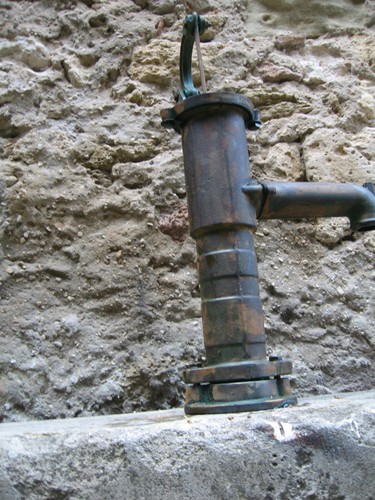 Pompe eau manuelle main - à,