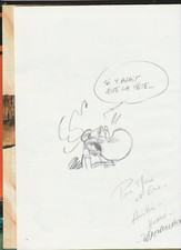 Dédicaces dessinées Herlé &