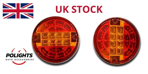 Feux arrière ronds led - feux,