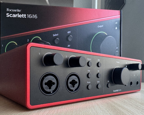 Focusrite scarlett 16i16 usb - focusrite, usb-c