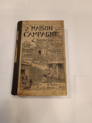 Livre ancien maison - ancien, "la