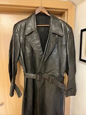 WW2 WW2 manteaux en cuir manteau d'officier manteaux de roue veste de moteur ...