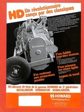 LOUDUN ( 86 ) HOWARD ROTAVATOR / MATÉRIEL AGRICOLE / PROSPECTUS de 1982