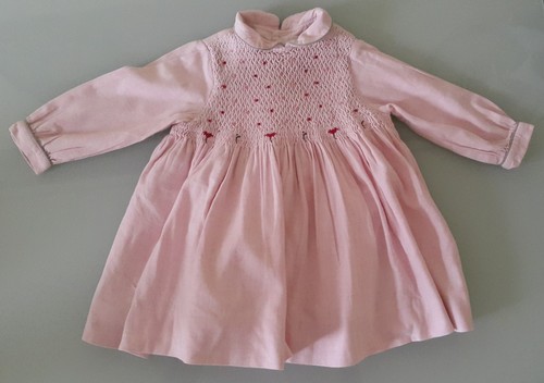 Robe jacadi mois rose clair - 12,