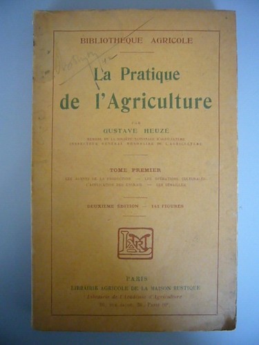 Gustave heuze pratique de - la,