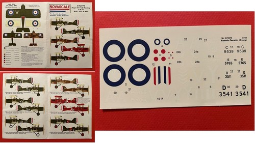 Novascale 72075 decals - 72075, :