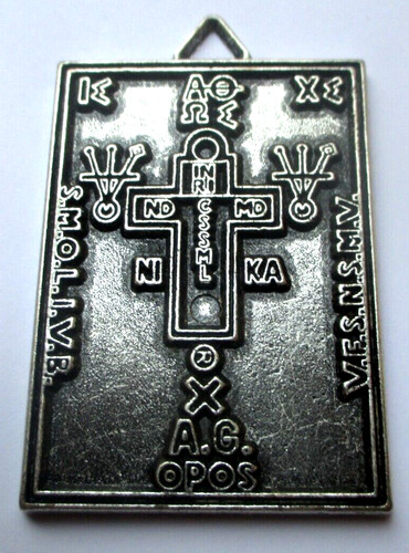 Grand pendentif plaque