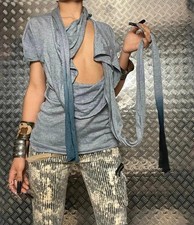Cop Copine Grey Asymmetrical