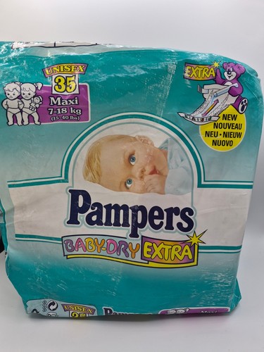 12x maxi pampers babydry - pampers, extra