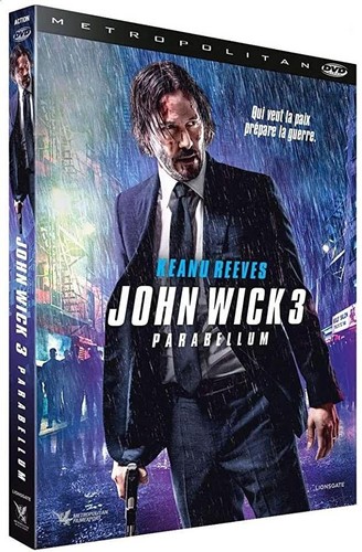 Dvd john wick parabellum - dvd,