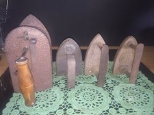 FER A REPASSER - A Braise Et Fers Normaux Lot De 4 vintage ancien