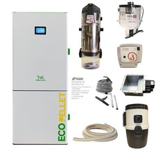 Rw Ecopellet Chaudière à Pellets 18 Kw + Granulés Système D'Aspiration Loader900