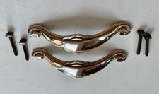 Lot de 2 poignées laiton