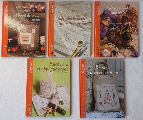Lot livres broderie - 5,