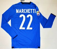 6842 Macron Ss Lazio Marchetti 22 Maillot Course Gardien de But 2014 2015 Manche