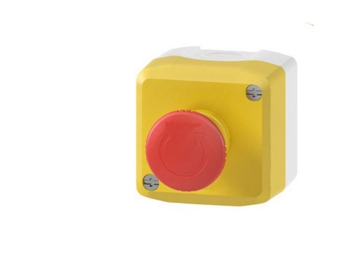 Boîtier avec arrêt urgence - boîtier, d'urgence