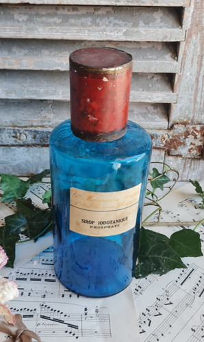 Ancien pot bocal - bocal, bouteille