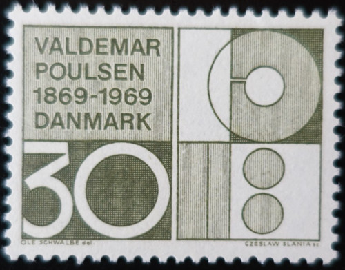 Timbre danemark valdemar - -,