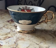 Collector Superbe TASSE Porcelaine allemande PWB Handmalerei/Oberkirch