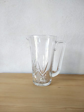 Pichet à eau en cristal  taillé ancien