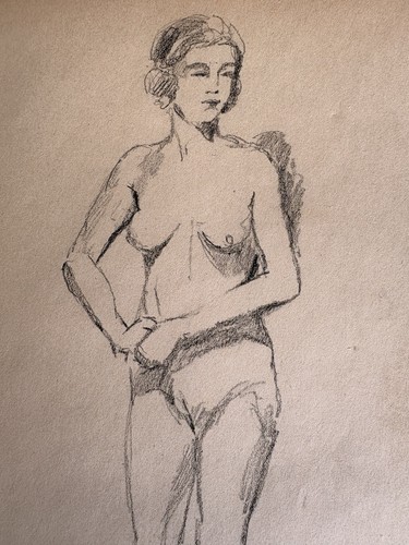 Dessin crayon étude - au, de