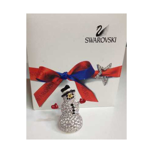 Swarovski spilla pupazzo - swarovski,