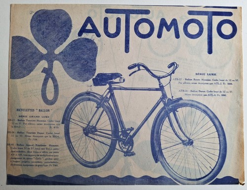 Vers 1950 automoto prospectus - vers,