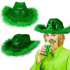 Chapeau de cowboy vert