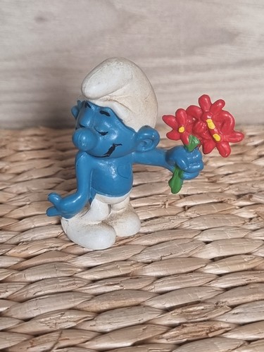 Figurine schtroumpf timide - schtroumpf,