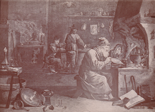 Teniers david alchimiste - david,