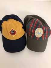 Two Cub Scout Hat Size S/M
