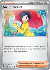Carte Pokémon Sœur Parasol 169/182 EV4 Faille Paradoxe PAR Ecarlate Violet NEUVE