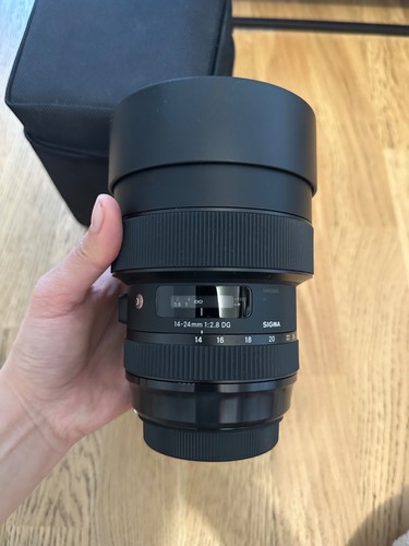 Objectif sigma 24mm 2 8 - objectif, f/2.8