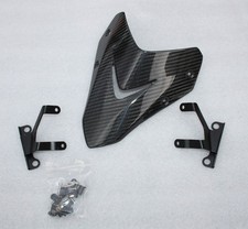 BULLE WINDSCREEN HONDA HORNET 1000 2025 2026 CARBONE BRILLANT