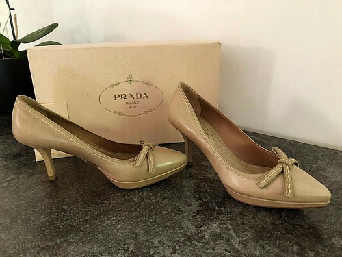 Luxueux escarpins cuir - escarpins, en