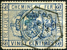 BELGIQUE COLIS POSTAUX N° 2 Oblitéré