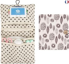Sac à Langer Bébé avec Poches Multiples Sac Couches pour Maman en Déplacement, P