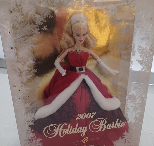 2007 beautiful holiday barbie - beautiful,