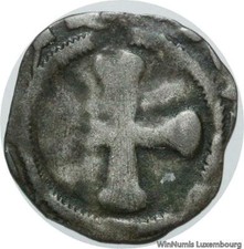 G3101 Rare Denier Merovingien